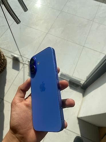 iphone xr lalafo: IPhone 16, 128 GB, Mavi, Face ID — 3