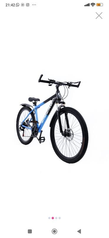 qiz ucun velosiped: İşlənmiş Dağ velosipedi 26", sürətlərin sayı: 7, Ünvandan götürmə — 3