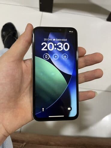 сколько стоит айфон 10: IPhone X, Gümüşü, Face ID — 1