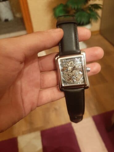 Smart saatlar: Yeni, Qol saatı, Winner, rəng - Qara — 1