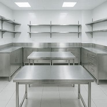 masa nerj: Paslanmayan poladdan peşəkar mətbəx mebelləri və iş avadanlıqları - — 2