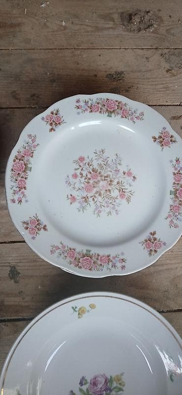 saxsı qablar satışı: Boşqablar, rəng - Ağ, Keramika — 3