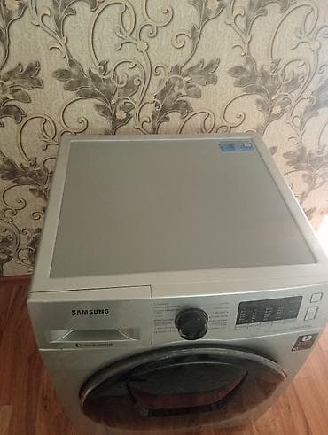 patpres temiri: Samsung önyükləməli paltaryuyan maşın - Rəng: gümüşü - Ön tərəfdən — 2