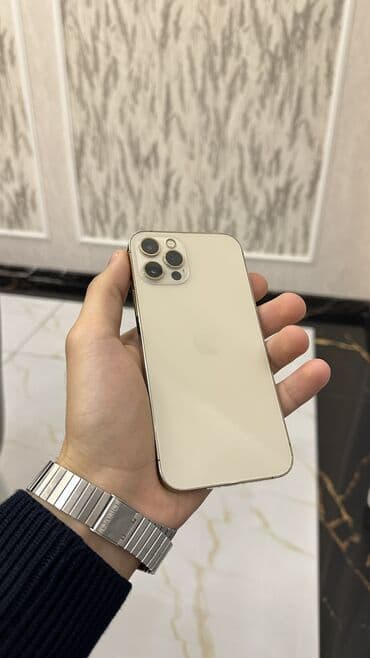 Apple iPhone: IPhone 12 Pro, 128 ГБ, Золотой, Гарантия, Беспроводная зарядка, Face ID — 1