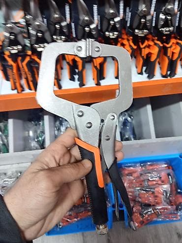 Metal sıxac pəncəsi (C-tipli, kilidli) - Tip: C-tipli kilidli sıxac lalafo.az -da Metal sıxac pəncəsi (C-tipli, kilidli) - Tip: C-tipli kilidli sıxac