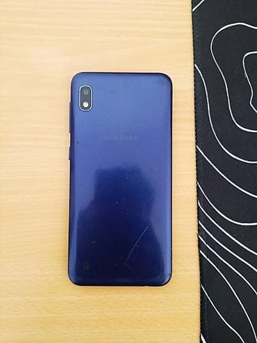 samsung telefonlari: Samsung Galaxy A10, 32 GB, rəng - Göy, İki sim kartlı — 1