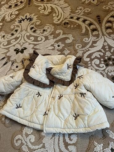 Ikisi birlikte 15azn Uşaq geyim dəsti 1) Qalın qız uşaq üst geyimi