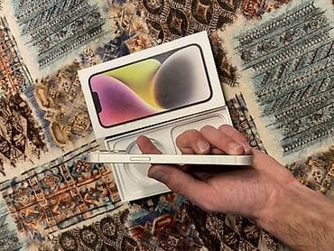 IPhone 14, 128 GB, Ağ, Face ID — 9