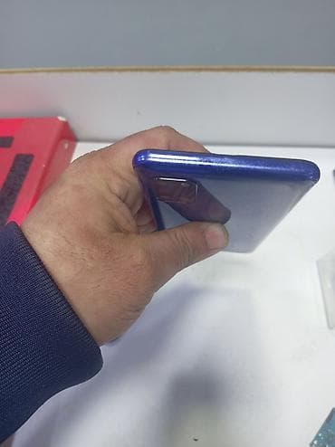 iphone telefon ucuz: Samsung Galaxy A31, 128 GB, rəng - Mavi, Zəmanət — 5