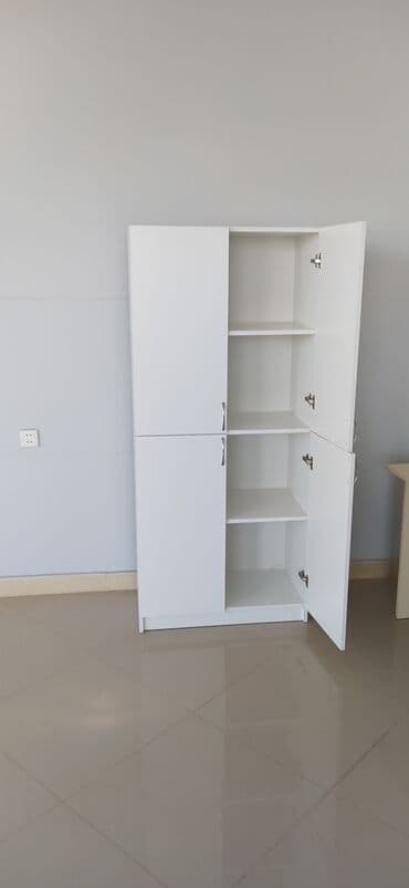 Sifarişlə ofis oturacaqları: Künc dolab, 4 qapılı, Polkalı — 1
