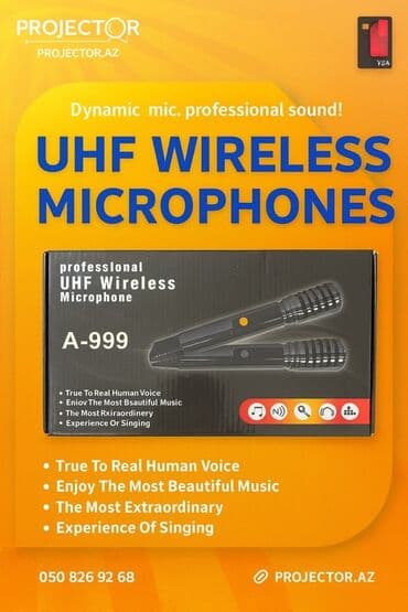 ikinci əl kondisionerlər: Radio Mikrofon — 1