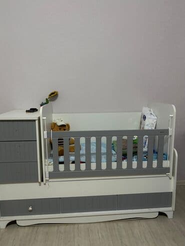 korpə carpayı: Oğlan və qız üçün, Dördbucaq, Beşik, Dəst ilə, Matras ilə, Yellənmə mexanizmsiz — 1