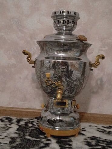 samavar satisi: Yeni Od Samovar, 8 l, Ünvandan götürmə — 2