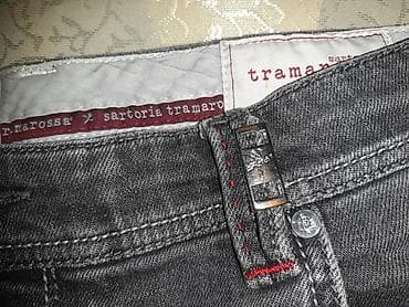 herbi geyim: Tam orijinal "Sartoria Tramarossa" İtaliya brend cins şalvarı. Təmiz — 2