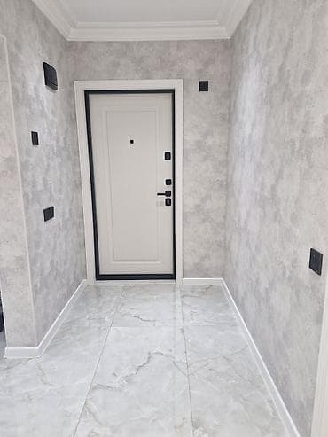 кухонный гарнитур: Mebel və interyer həlli – TV zonası + vitrin modulları + mətbəx — 7