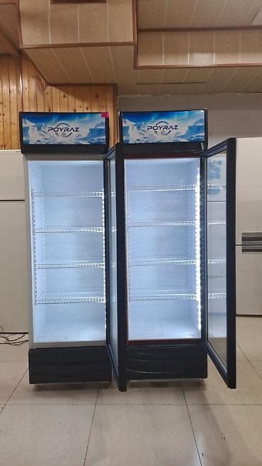 POYRAZ vitrin soyuducu – şüşə qapılı, dik tipli içməli içkilər və qida