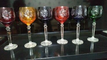 чайный набор: Бокалы, Хрусталь, Набор из 6 шт., 200 мл, Германия — 2