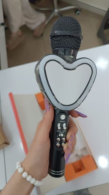 qizil baligin qiymeti: Karaoke mikrafonu.blutuzlu kalonkali, flescard gedir.qiymetler barbie — 4