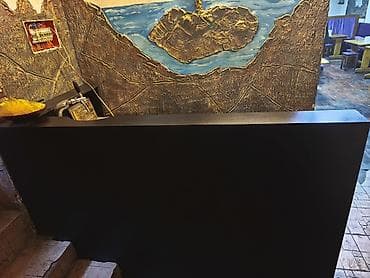 İstehsal avadanlığı: Bar stendi və draft pivə kranı komplekti - L formalı bar stendi: ön — 2