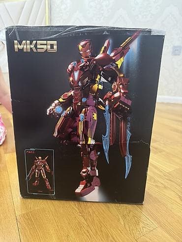 i̇ynəli konstruktorlar: MK50 konstruksiya dəsti – robot fiquru Super Toysdan alınıb yenidir — 2