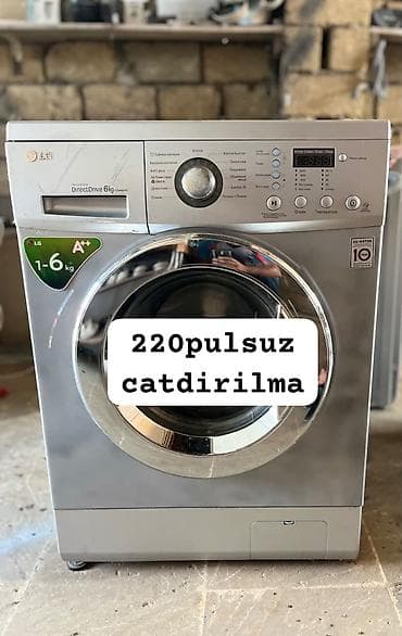 Elektronika: LG paltaryuyan maşın – Inverter Direct Drive, 6 kq yuma tutumu - — 1