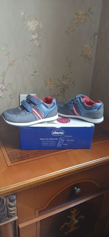 детские замшевые кеды: Кроссовки, Унисекс, 21, Chicco — 2