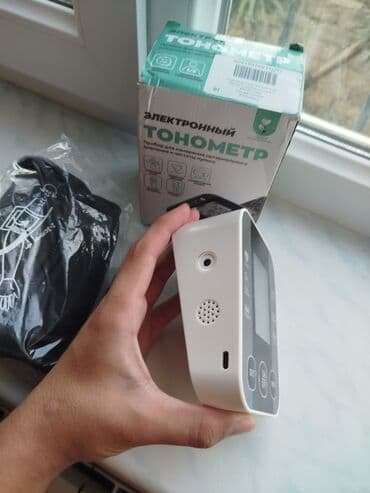 Медицинское оборудование: 🔴 YENİ 🔴 Ağ və qara rəngli elektron tonometer, təzyiq və nəbzin — 3