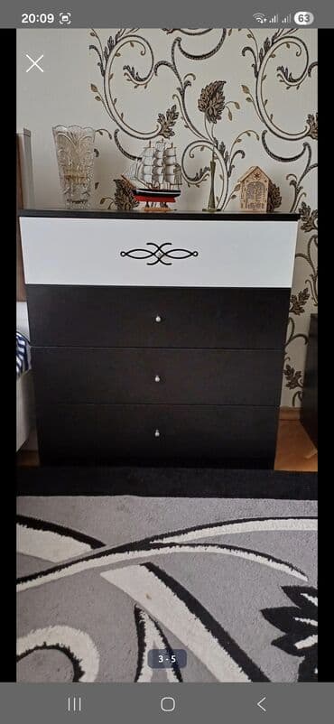 Matraslar: 2 təknəfərlik çarpayı, Komod, İşlənmiş — 3