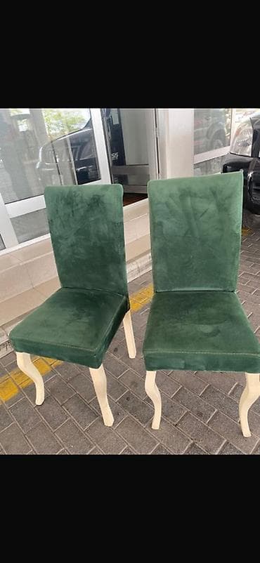 Qonaq otağı üçün, Yeni, Açılmayan, Dördbucaq masa, 4 stul