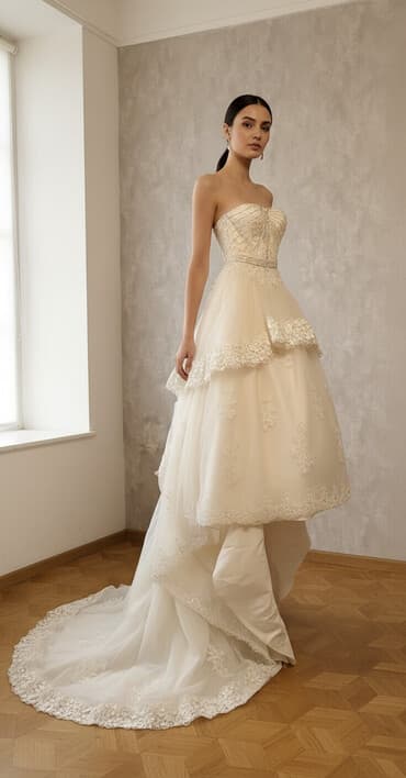 toy paltar: 1 dəfə qeymişam-dörd saat 
Butikdan almişam — 1