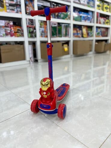 2 cı el elektrikli scooter: Skuter oyuncaq musiqili işıqlı dağılmayan gel teker Diqqət çatdırılma — 2