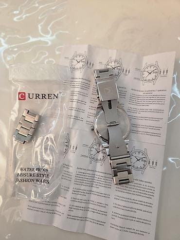 qolbaqlar instagram: Yeni, Qol saatı, Curren, rəng - Gümüşü — 2