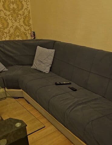 paletlərdən ibarət divan: Künc divan dəsti - divan pufik kreslo ve suse jurnalni birlikde — 2