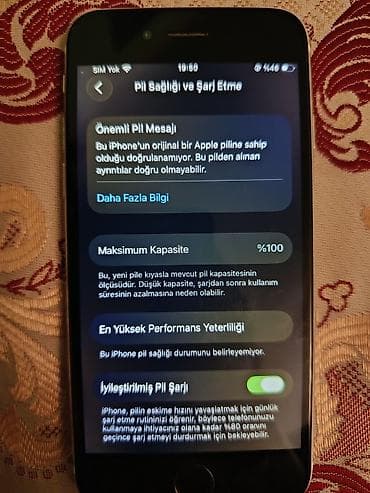 IPhone SE 2020, 64 GB, Ağ, Barmaq izi, Simsiz şarj, Face ID
