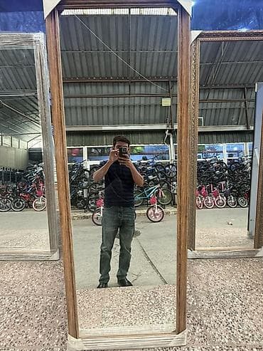 dekor xalcalar instagram: Güzgü Döşəmə üstü, Düzbucaqlı, Dekorativ, Çərçivə ilə — 2