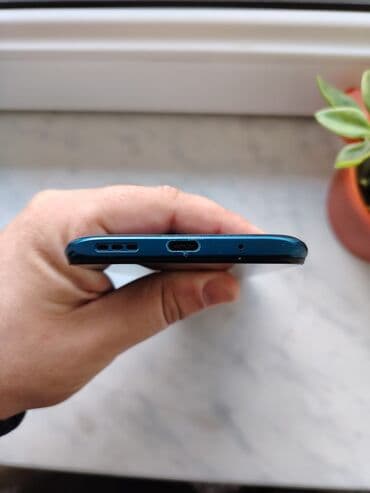 islemis telefon: Poco M3, 64 GB, rəng - Mavi, Barmaq izi — 6