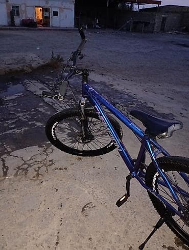 velo strim: Şəhər və yüngül off-road üçün dağ velosipedi - Rəng: mavi metalik — 3