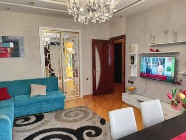 mingecevir kiraye: Nərimanovda saatlı binanın yanında yerləşir.Yeni tikilidir.Mənzil 17 — 3