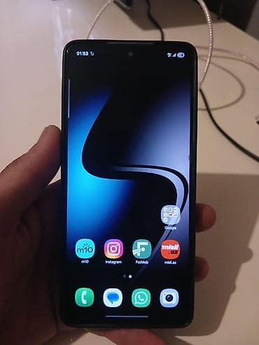 ikinci el telefon ayfon 7: Samsung Galaxy A73 5G, 256 GB, rəng - Yaşıl, Barmaq izi — 2