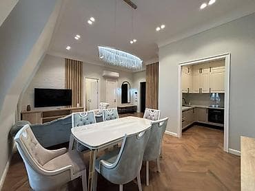 luks home: İcarəyə verilir 3 otaqlı yeni tikili 110 m², Ağ şəhər q. Kateqoriya — 1