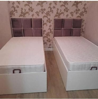 mermer panel: Yeni, Təknəfərlik çarpayı, Bazalı, Matras ilə — 1