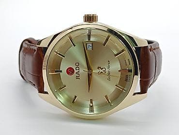 4 kunc tortlar: *🔥🔥🔥 Yeni Model* ▪️Marka *Rado* ▪️Model:*GOLDEN HORSE* ▪️Şüşə:Mineral — 1