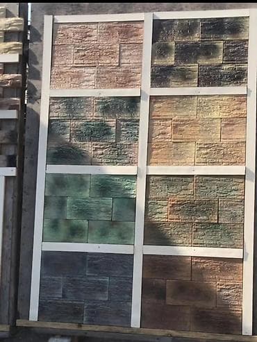 divar paneli qiyməti: Üzlük daş panelləri – dekorativ beton/daş teksturalı fasad və interyer — 5