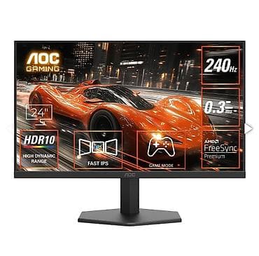 iphone telefon divar kagizlari: AOC Gaming 24G11ZE – 24" oyun monitoru - 24 düym ekran - 240 Hz — 2