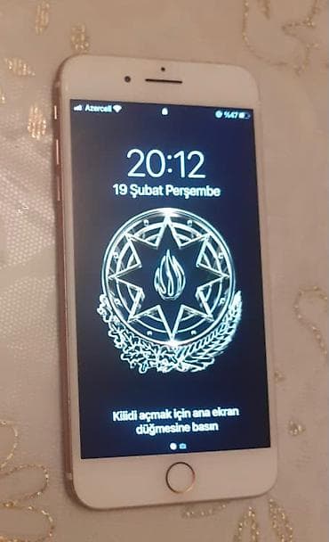IPhone 7 Plus, 32 GB, Rose Gold, Barmaq izi lalafo.az -da IPhone 7 Plus, 32 GB, Rose Gold, Barmaq izi