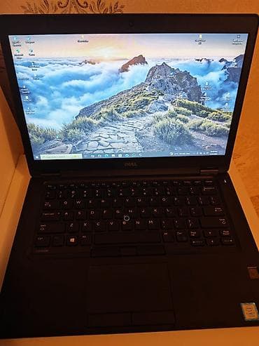 intel core i: Dell Latitude seriyalı noutbuk - Ekran: 14" mat LED (fotoşəkildə — 2