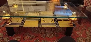 quba mas: Jurnal masası, İşlənmiş, Açılmayan, Şüşə, Kvadrat masa — 2
