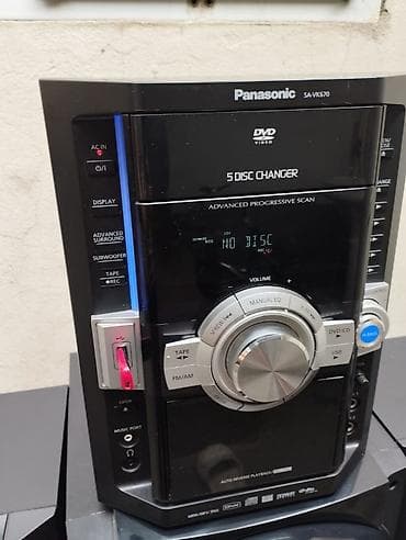 bluetooth usb: Panasonic Колонка, Тип - Умные, цвет - Черный — 9