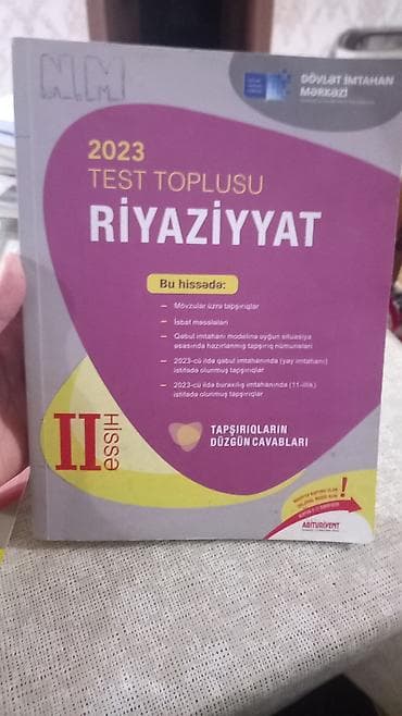 hoverboard ucuz: Məhsul: DİM vəsaitləri və rus dili dərsliyi toplusu - 2023 Test — 2