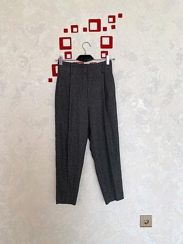 honor smart: Sisley qadın şalvarı - Model: dar kəsimli, qısa ətəcli (ankle length) — 1